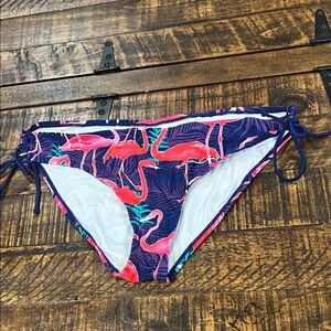 Flamingo Print Bikini Bottom size XL